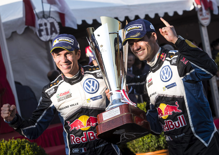 Richard Mille won the Rally of Monte-Carlo with Sébastien Ogier