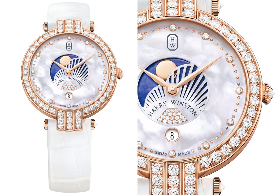 Harry Winston Premier Moon Phase 36mm