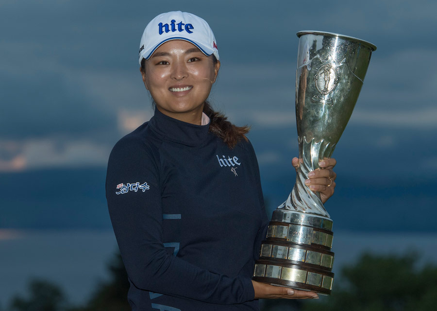 Jin Young Ko won the Evian Championship 2019