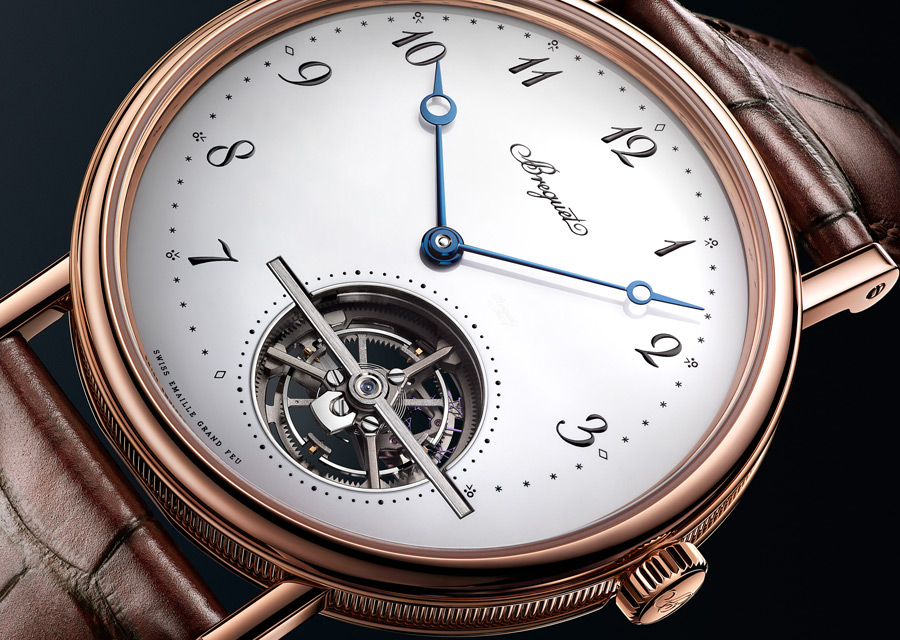 Baselworld 2018, Breguet Classique Tourbillon Extra-Plat Automatique in Grand Feu enamel version