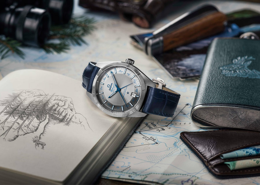 Omega The Globemaster Annual Calendar