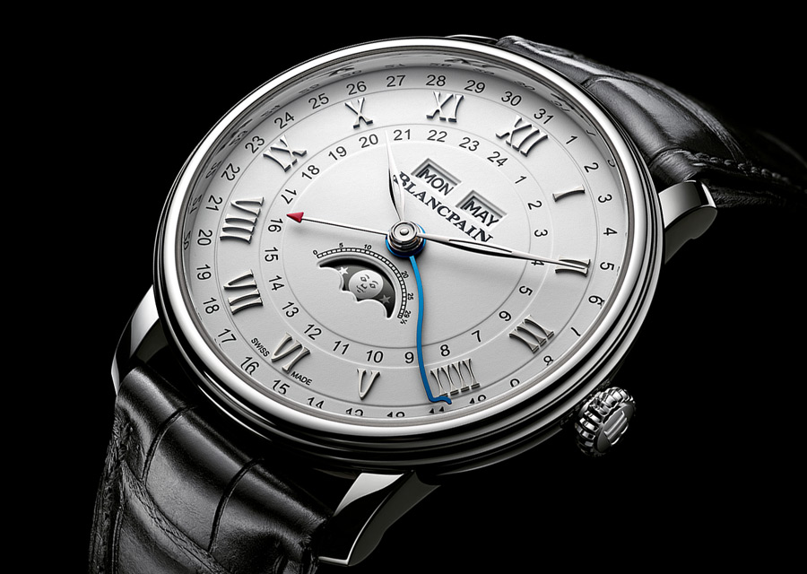 Baselworld 2018, Blancpain Villeret Quantième Complet GMT