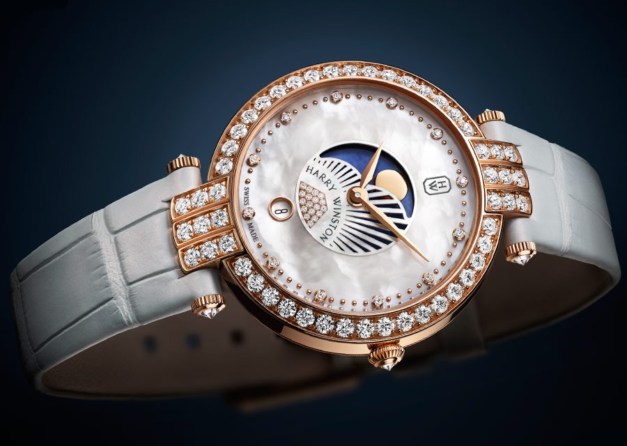 Harry Winston Premier Moon Phase 36mm