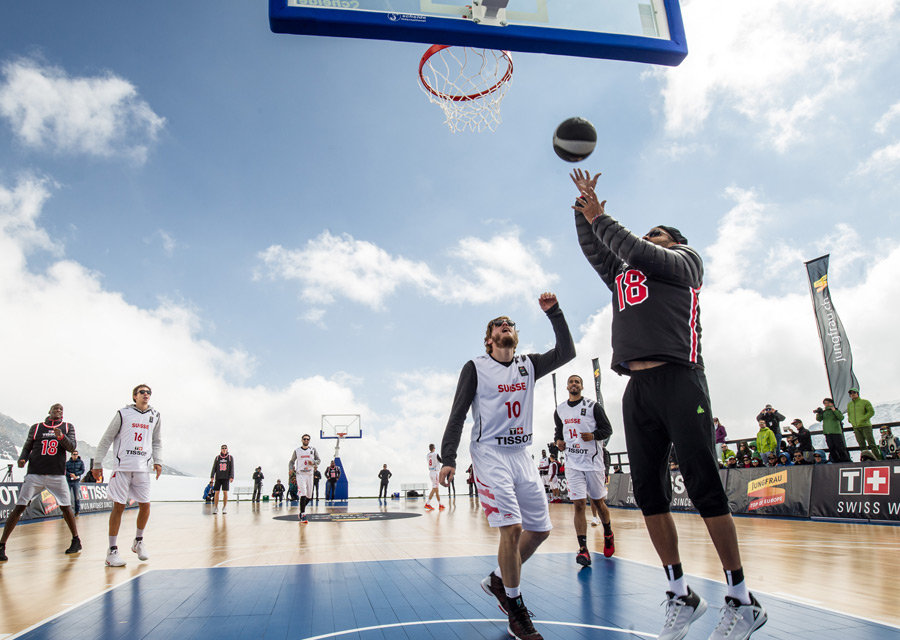 Tony Parker at the top with Tissot