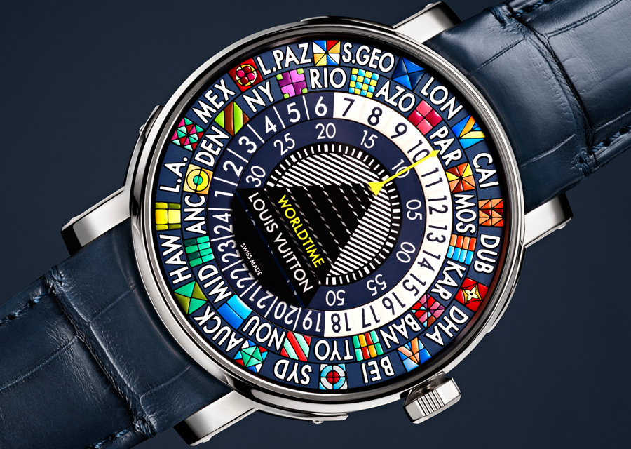 Louis Vuitton Escale Worldtime Blue