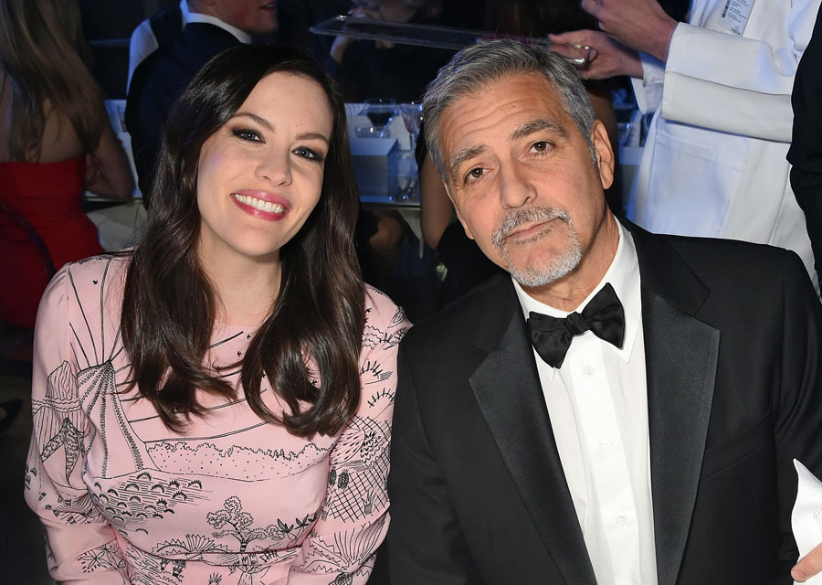 Liv Tyler and George Clooney
