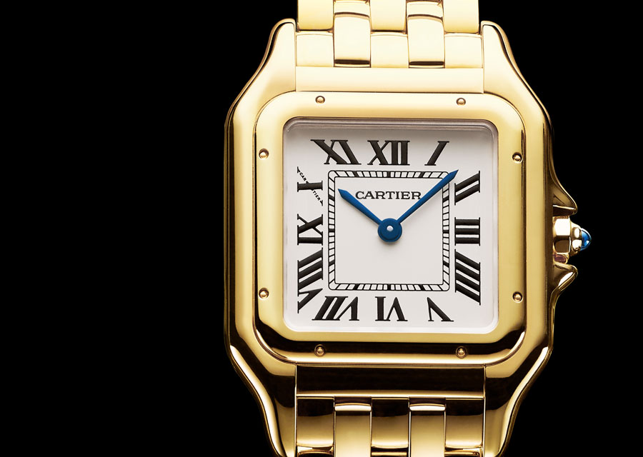 The Panthère de Cartier in yellow gold