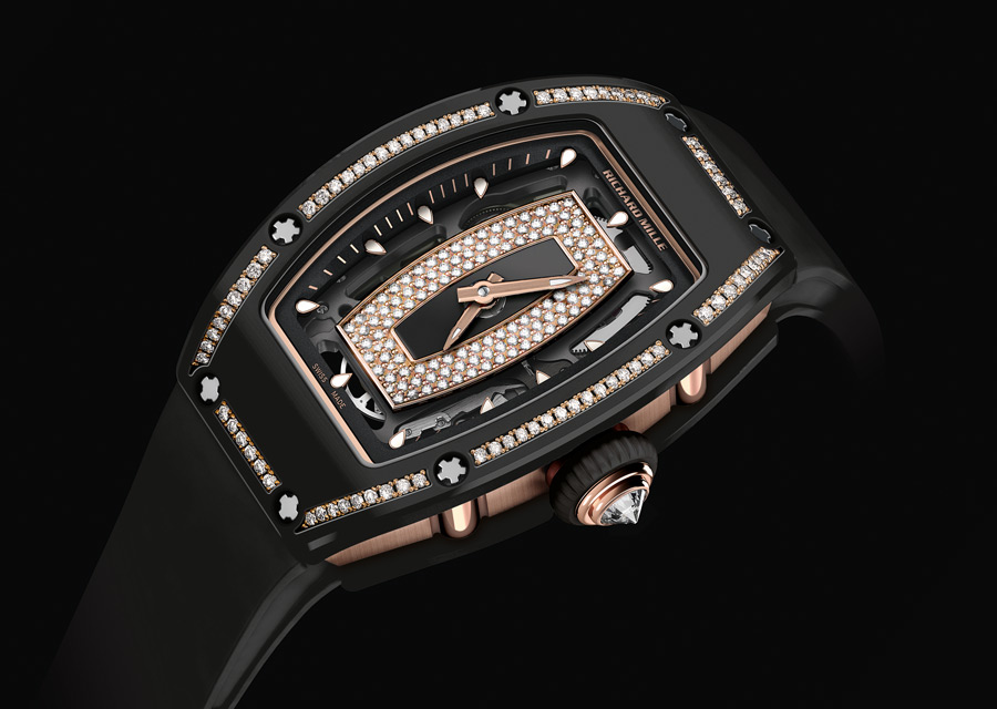 RM 07-01 Gem-Set Black Ceramic