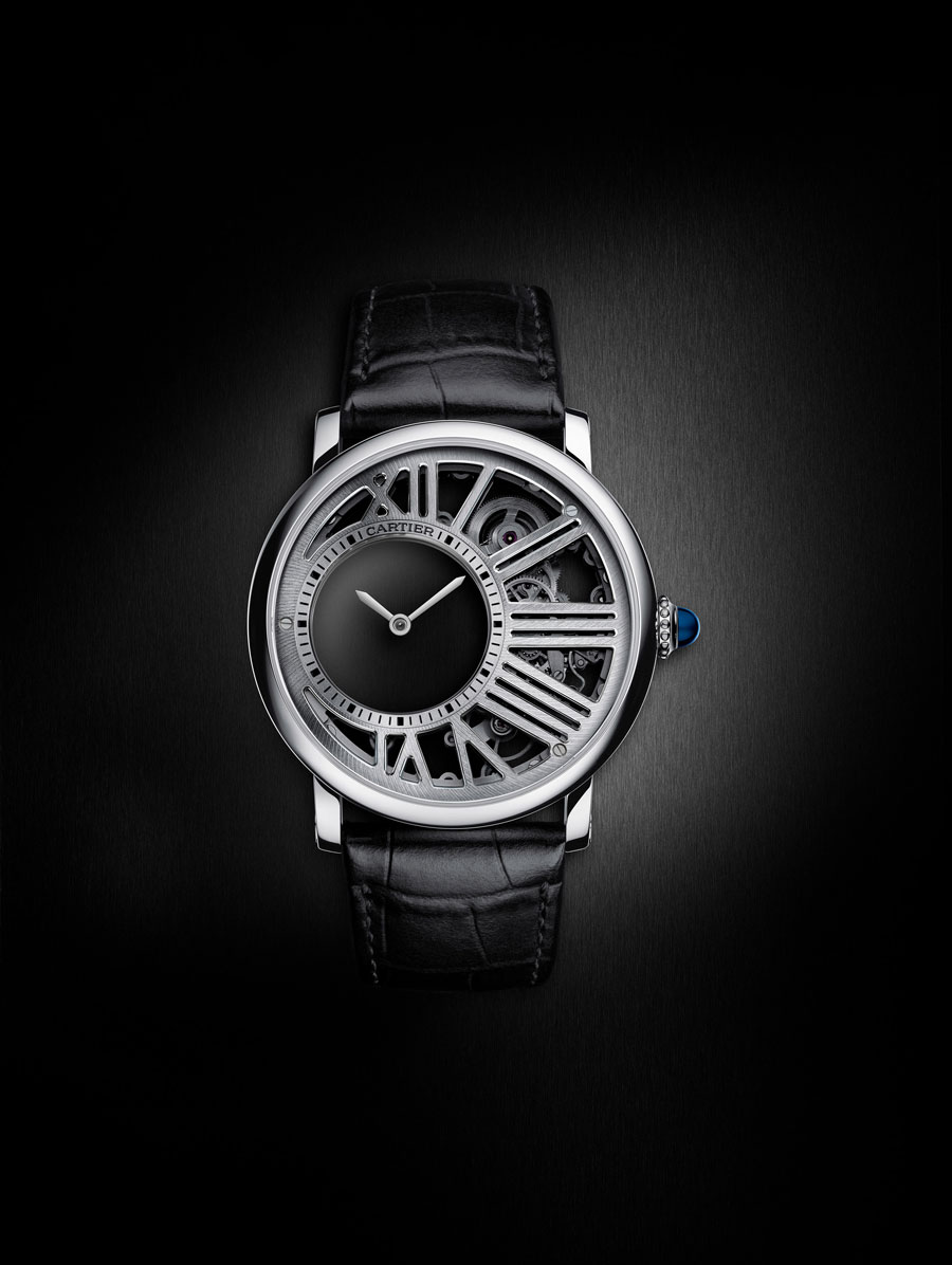 Rotonde de Cartier Heure Mysterieuse Squelette