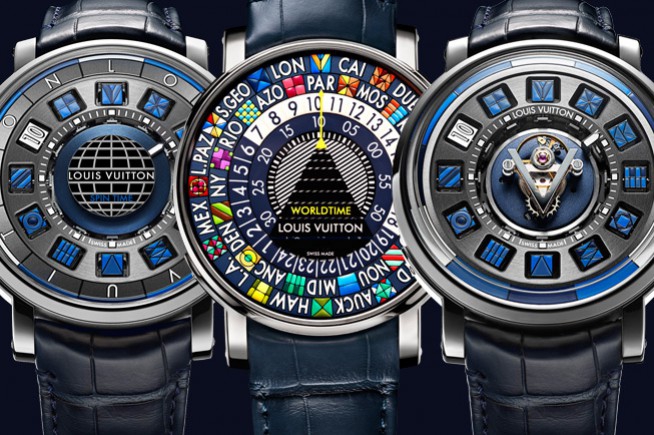 Introducing The Louis Vuitton Escale Worldtime, A Hand-Painted