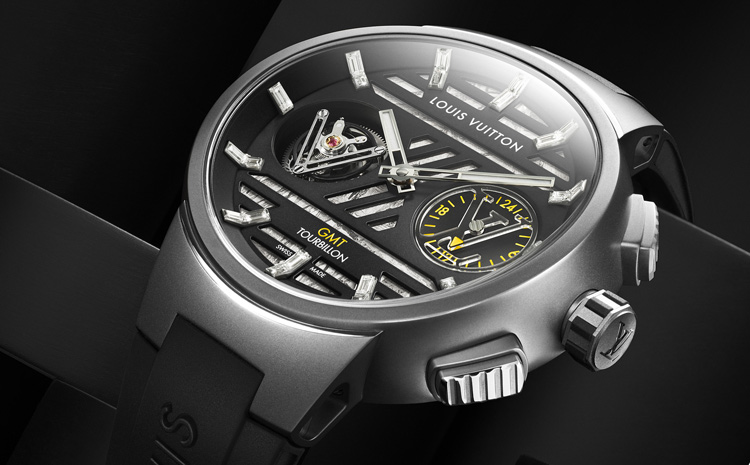 Up Close: Louis Vuitton Tambour Curve Flying Tourbillon