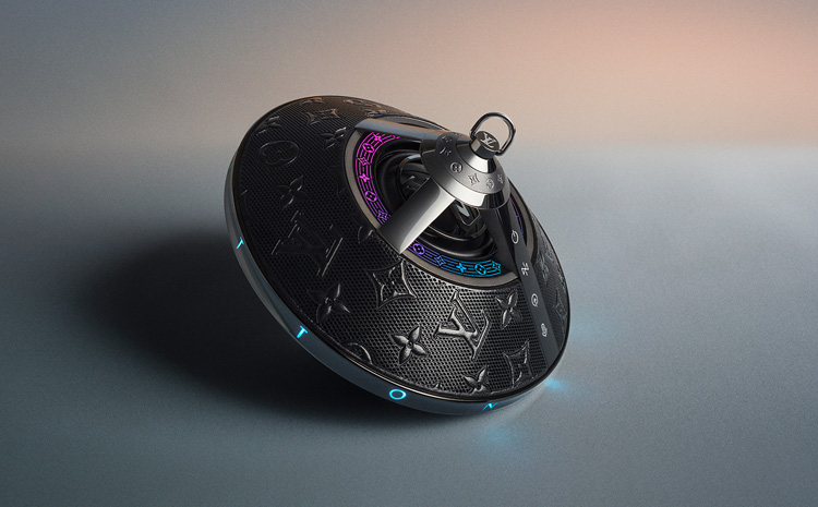 Louis Vuitton's $2,890 light-up speaker looks like a UFO