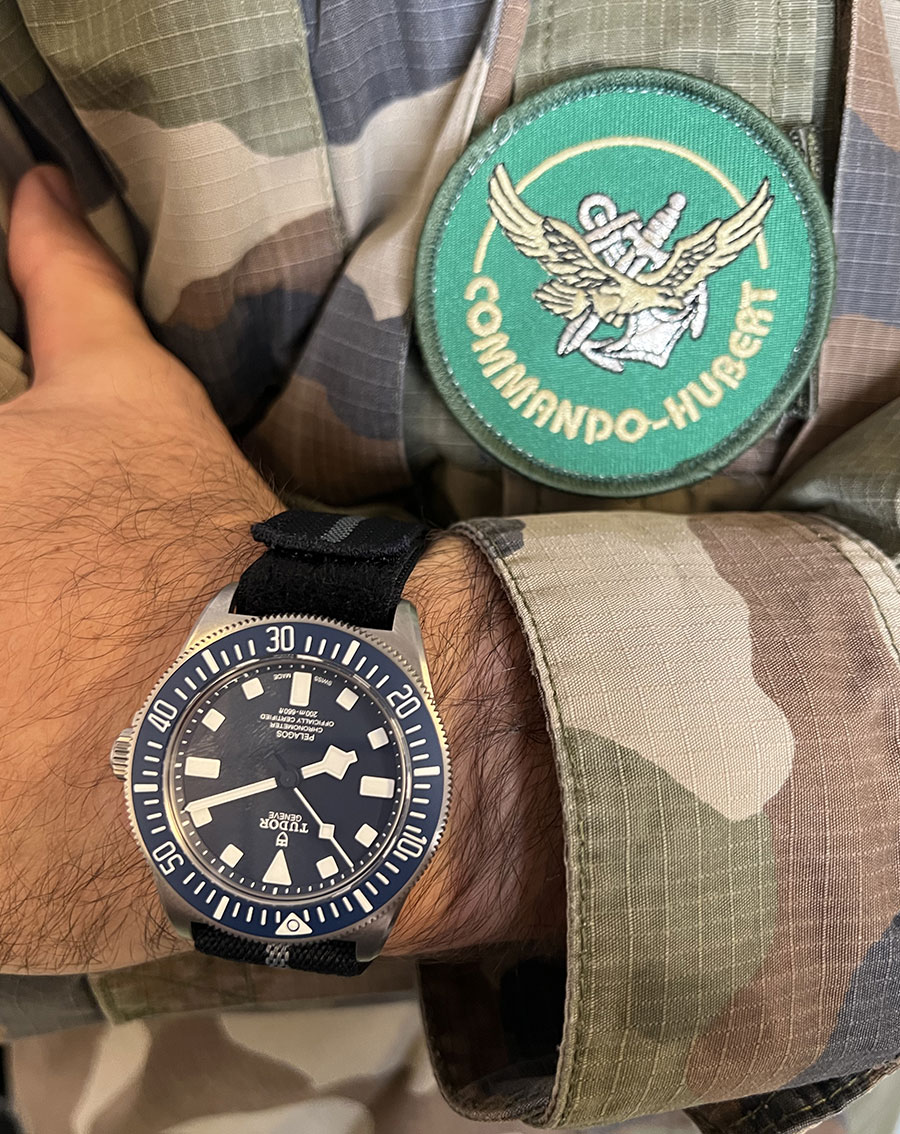 Tudor Pelagos FXD: the watch of combat swimmers