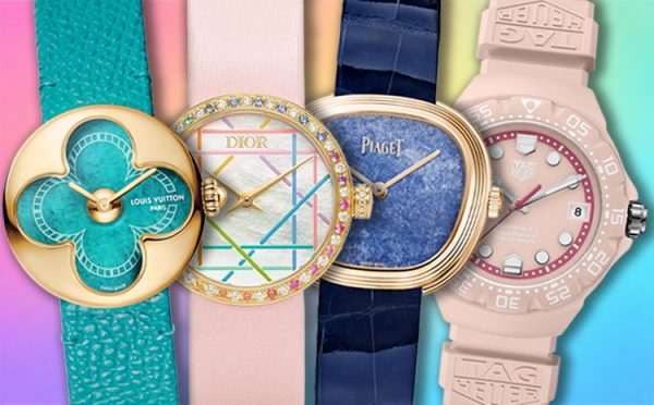 Colourful timepieces