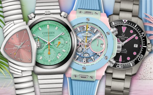 colourful summer timepieces