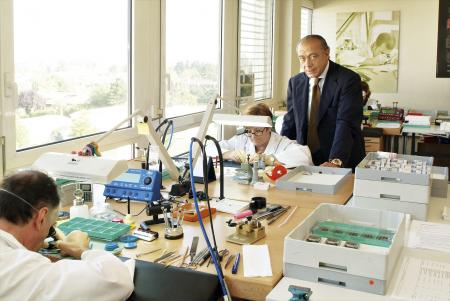 de GRISOGONO’s watchmaking workshop