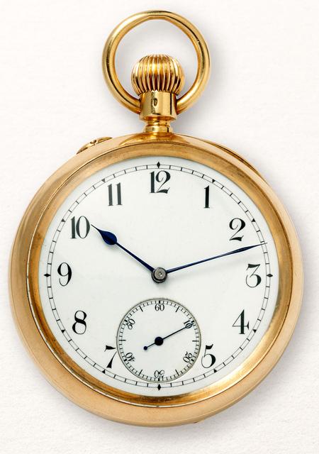 Chronometer pocket watch with tourbillon - 1892