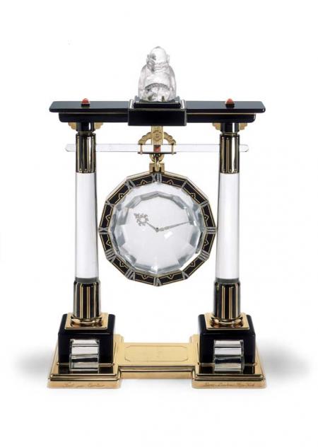 Portique mystery clock, 1923