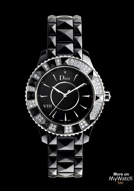 Watch Dior Dior VIII 33 mm | Dior VIII CD1231E1C001 Black Ceramic ...