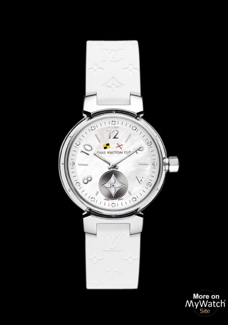 Watch Louis Vuitton Tambour Lovely Cup Small  Tambour Lovely Cup Steel -  White Mother-Of-Pearl Dial