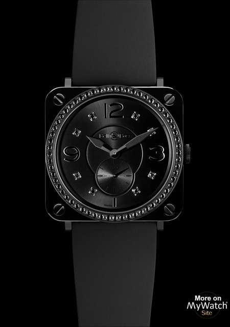 BR S Black Ceramic Phantom Diamonds