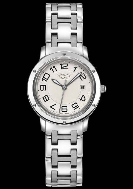 Watch Hermès Clipper Quartz Classique | Clipper Medium Size  display picture 3