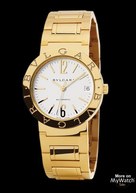 gold bvlgari watch
