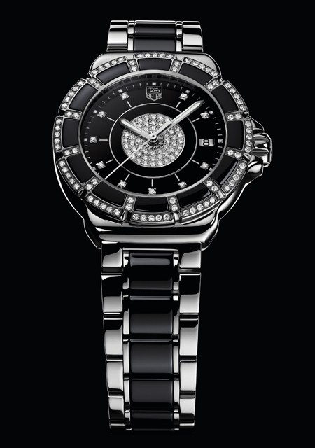 Watch TAG Heuer Formula Lady Steel Ceramic Pavée FORMULA