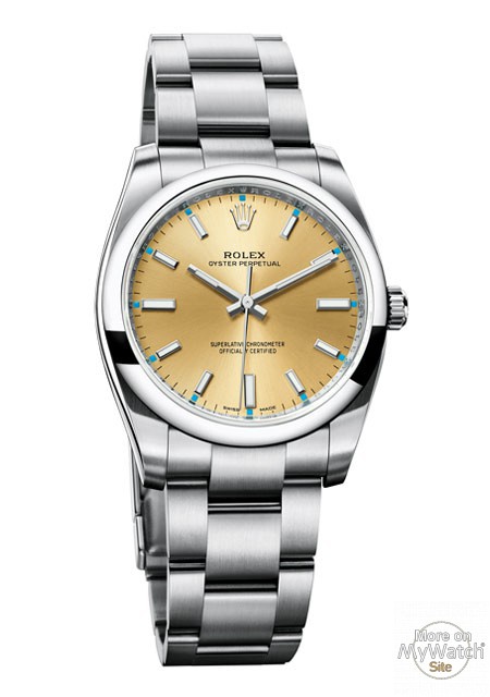 rolex champagne