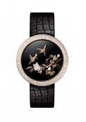 Mademoiselle Privé Coromandel Sculpted Gold - Flying Birds - 4