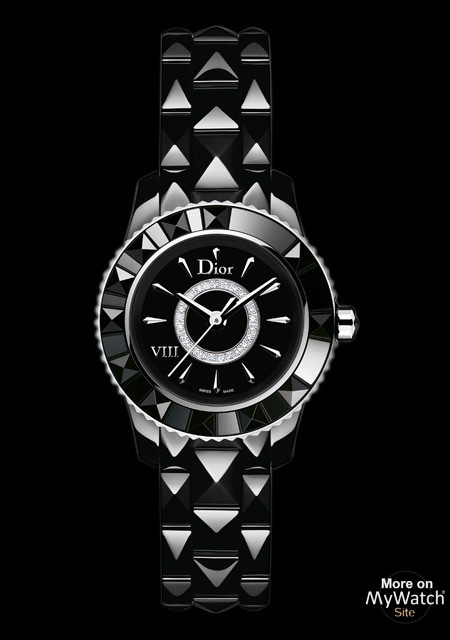 Watch Dior Dior VIII 28 mm | Dior VIII CD1221E0C001 Black Ceramic ...