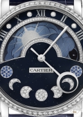 Rotonde de Cartier Day Night retrograde Moon Phases