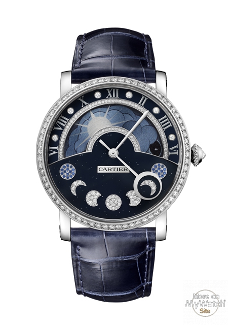 Rotonde de Cartier Day Night retrograde Moon Phases