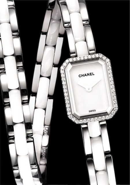 Watch Chanel Première Triple Tour | Première H3059 Steel - White