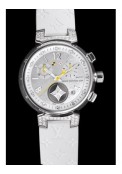 LOUIS VUITTON Tambour Lovely Cup Q11BA Quartz Leather Ladies Watch W058  Rise-on