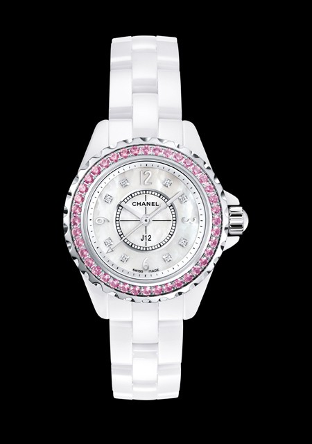 Watch Chanel J12 29 MM Saphirs Roses