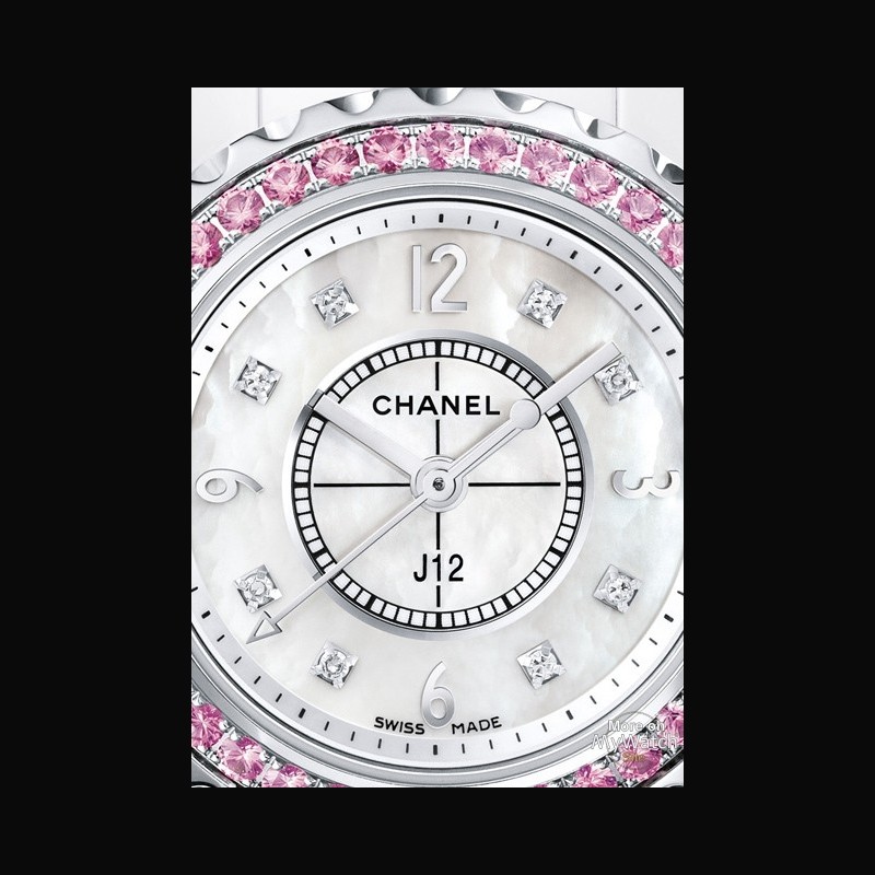 Watch Chanel J12 29 MM Saphirs Roses