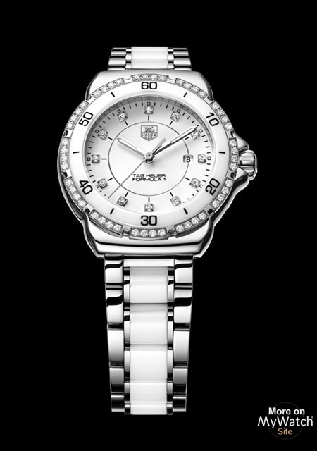 FORMULA 1 Lady Steel & Ceramic Diamond