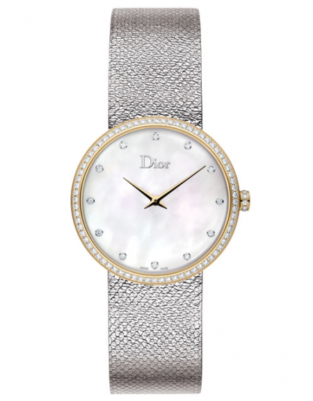 LA D DE DIOR SATINE GOLD AND STEEL