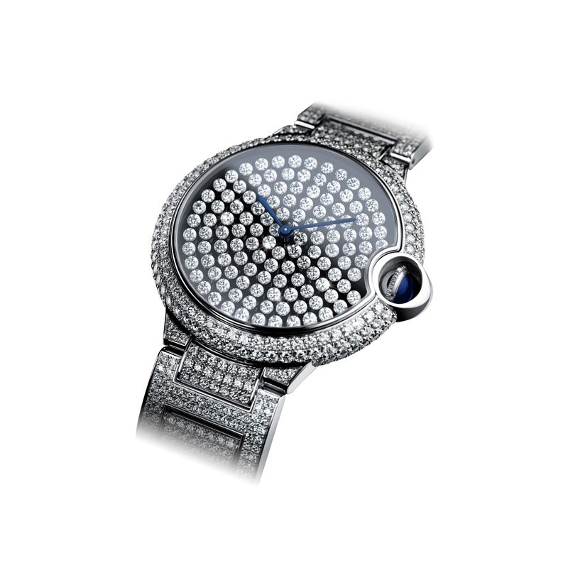 cartier ballon bleu serti vibrant price