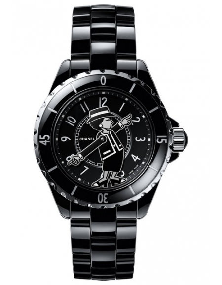 Watch Chanel Mademoiselle J12  J12 H5242 High-tech Ceramic - Steel