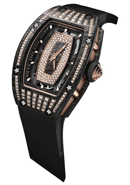 Watch Richard Mille RM 07-01 RM 07 TPZ-Z brown ceramic Red