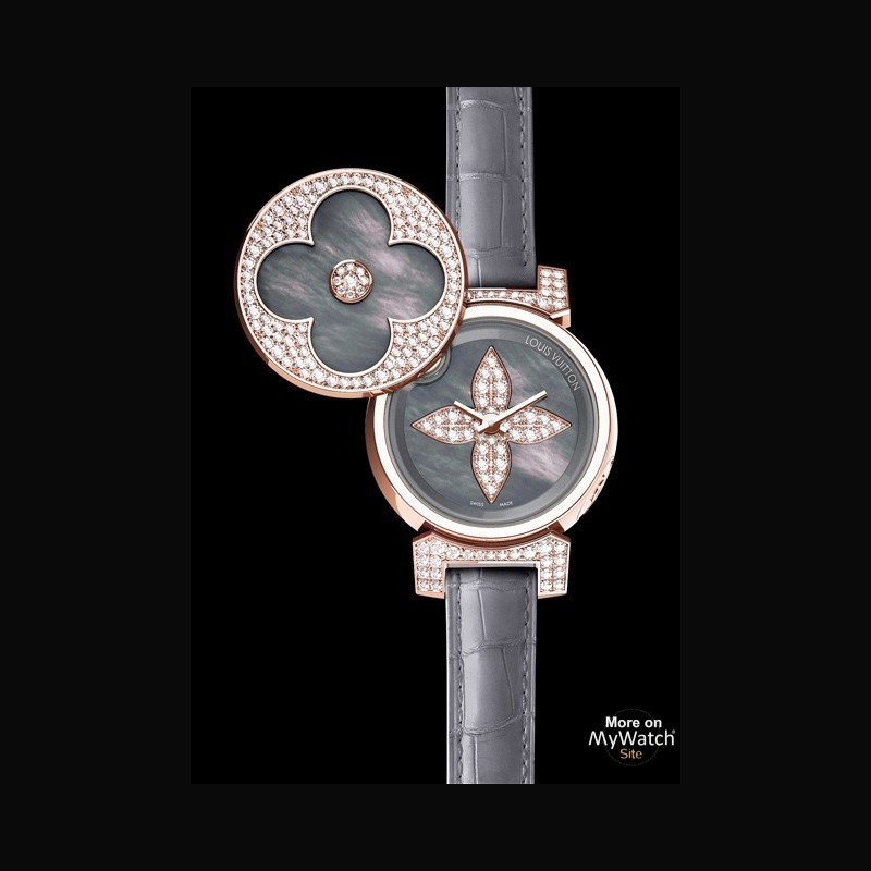 Louis Vuitton Secret White Gold Diamond Womens Watch