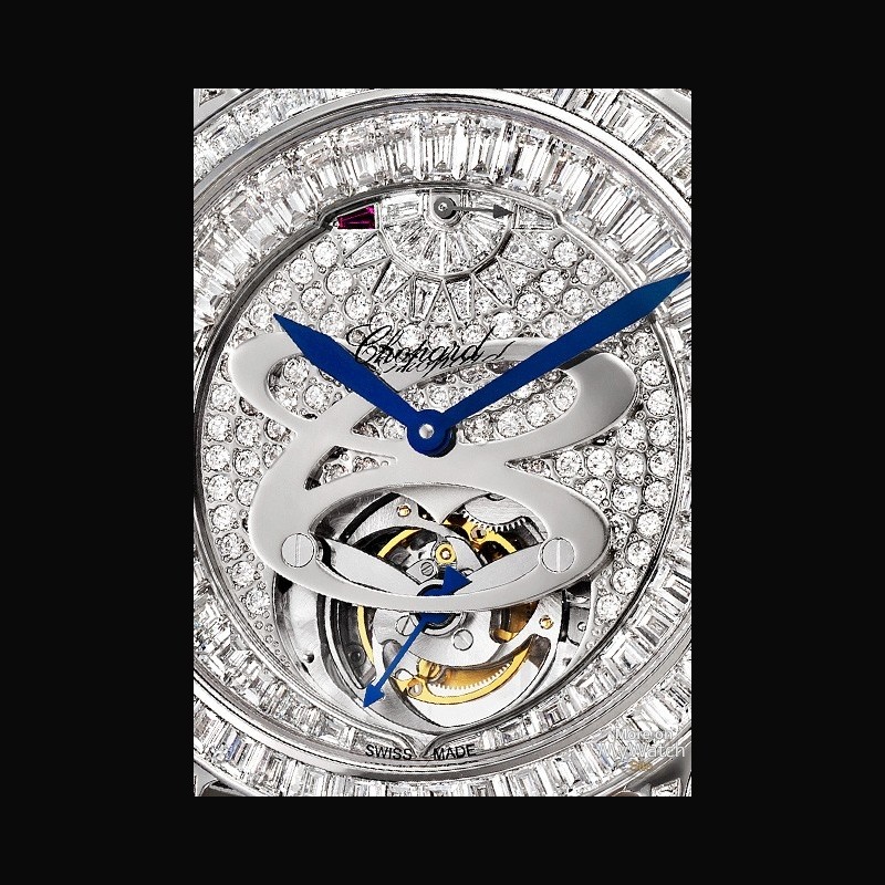 Chopard High Jewelry Tourbillon Womens Watch 134188-1003