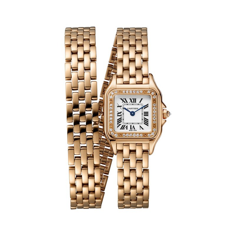 Watch Panthère de Cartier | Cartier WJPN0014 Pink Gold - Diamonds ...