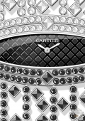 Cartier Libre Baignoire Etoilée or gris diamants