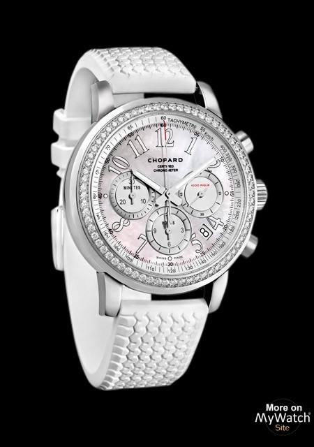 Watch Chopard Mille Miglia Chrono Lady | Mille Miglia 178511-3001 Steel ...