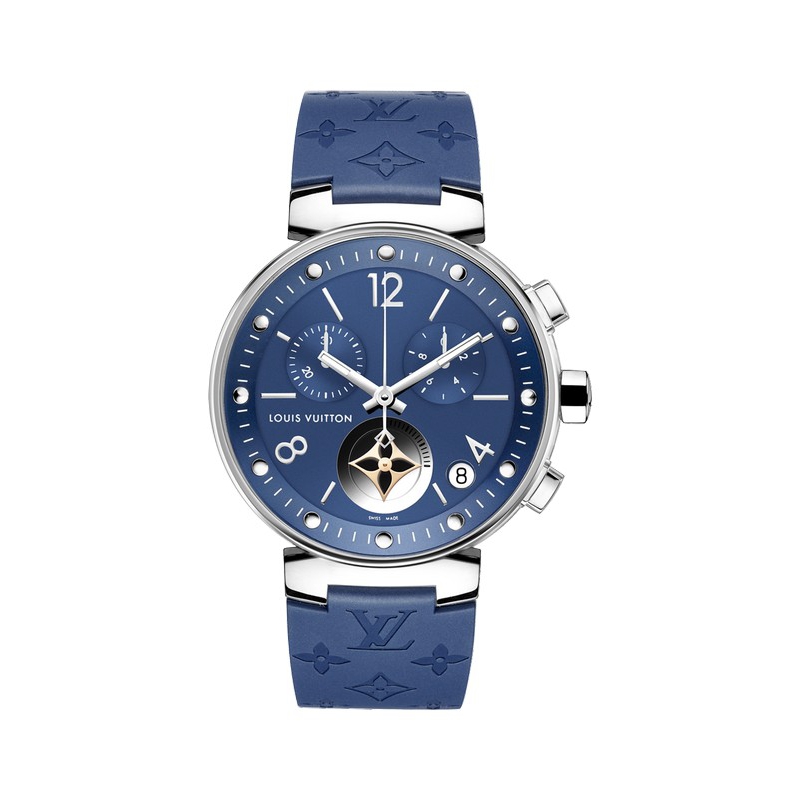 LOUIS VUITTON Tambour Moon Star QA032 Chronograph Quartz Boy'