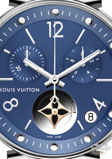 TAMBOUR MOON STAR BLUE CHRONOGRAPHE