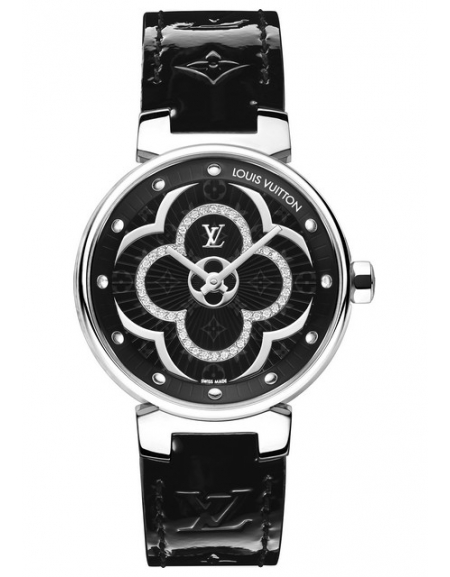 Louis Vuitton Watch Tambour All Black QA049